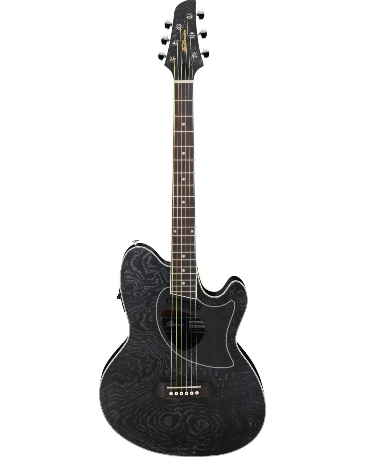 Ibanez TCM50-GBO Talman Acoustic Guitar 6-String - Galaxy Black Open Pore