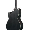 Ibanez TCM50-GBO Talman Acoustic Guitar 6-String - Galaxy Black Open Pore