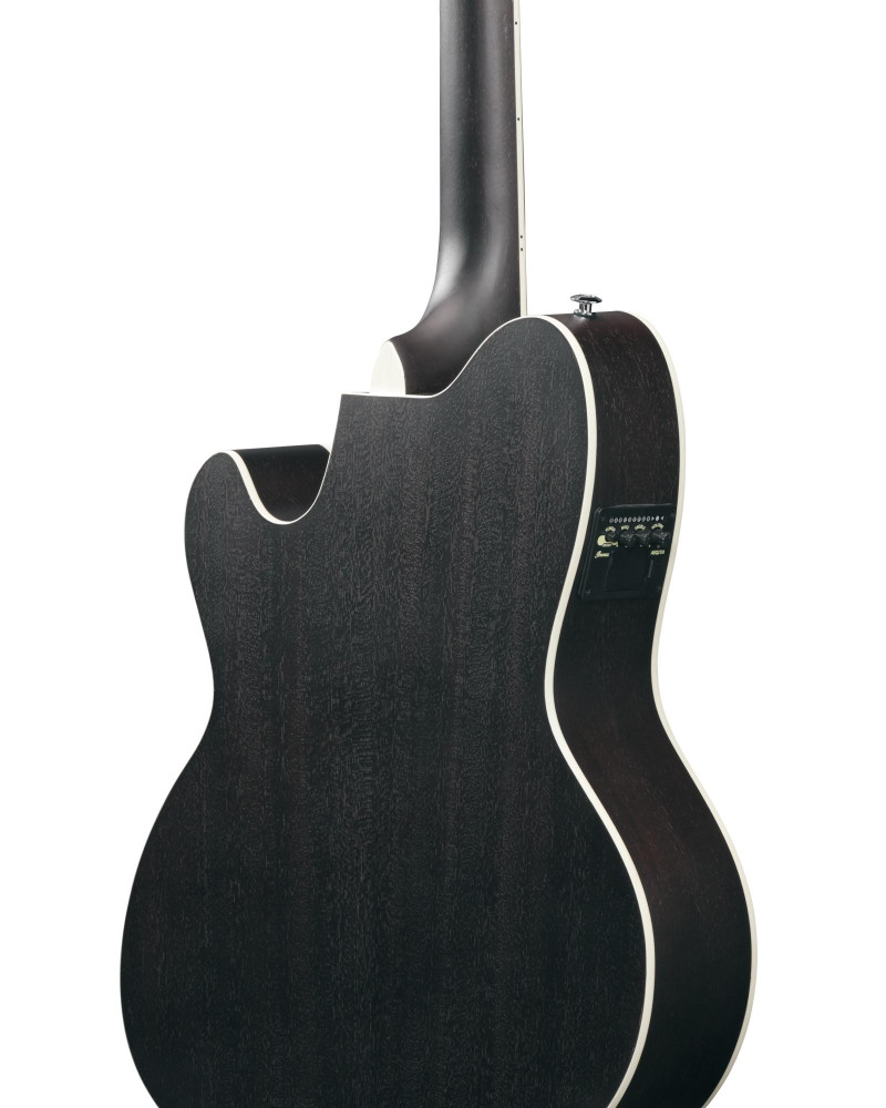 Ibanez TCM50-GBO Talman Acoustic Guitar 6-String - Galaxy Black Open Pore