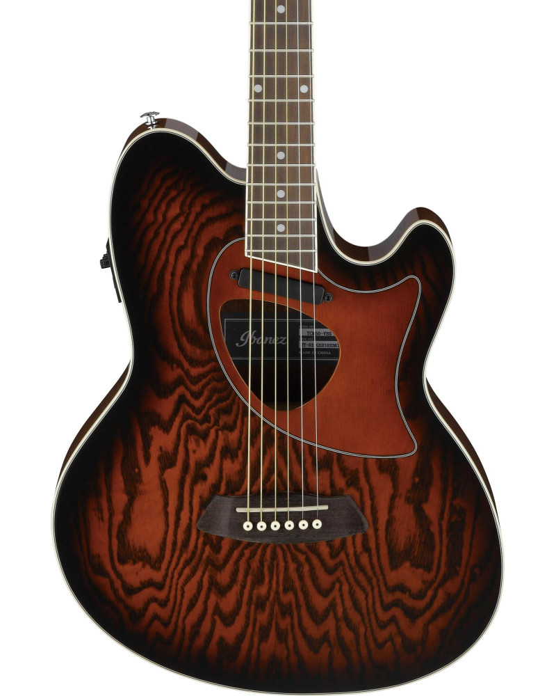 Ibanez TCM50-VBS Talman Acoustic Guitar 6-String - Vintage Brown Sunburst