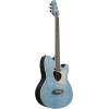 Ibanez TCM50FM-ODB Talman Acoustic Guitar 6-String - Open Pore Denim Blue
