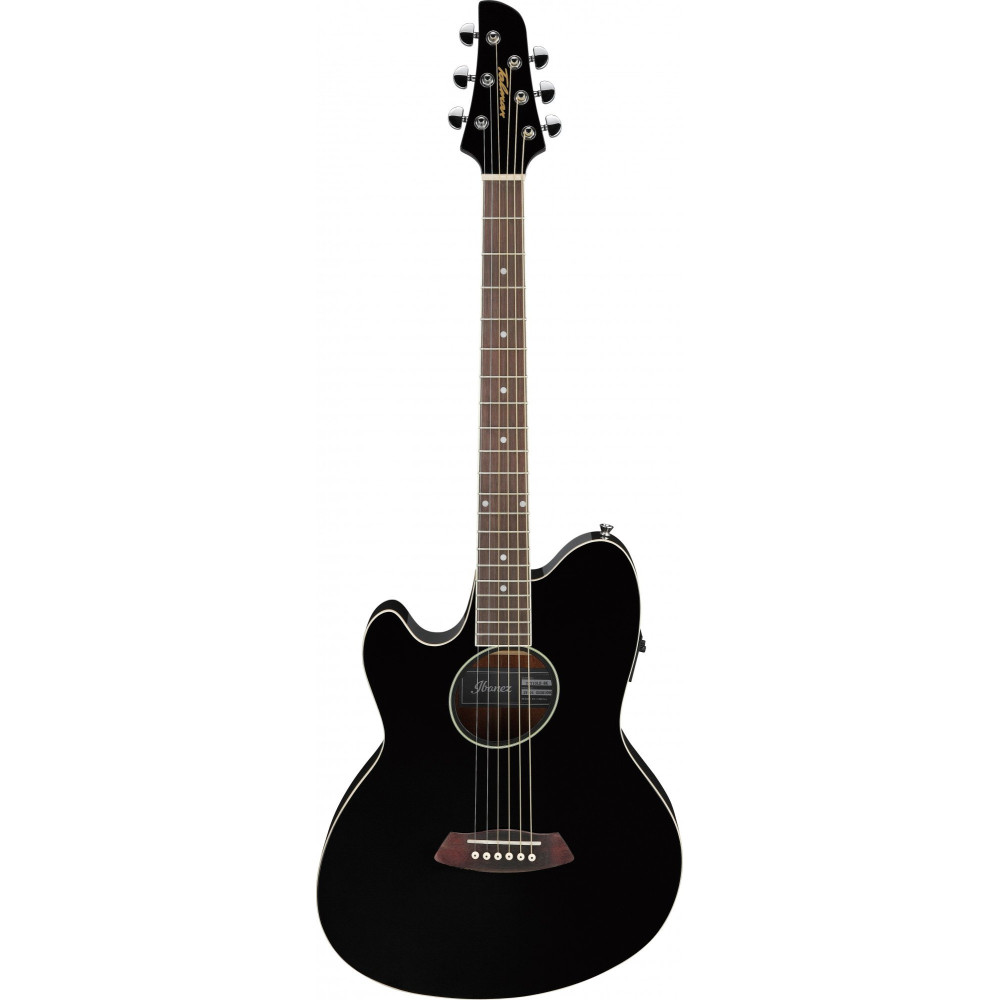 Ibanez TCY10LE-BK Talman Series Double Cutaway Acoustic Guitar w/Preamp 6 String Lefty - black