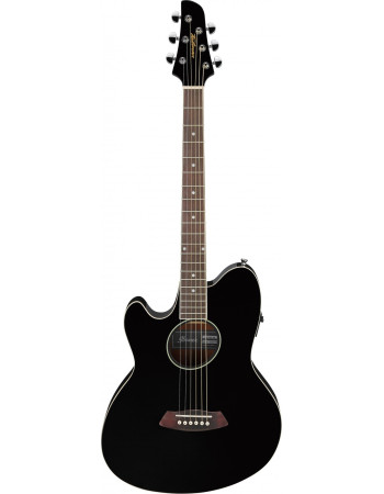 Ibanez TCY10LE-BK Talman Series Double Cutaway Acoustic Guitar w/Preamp 6 String Lefty - black