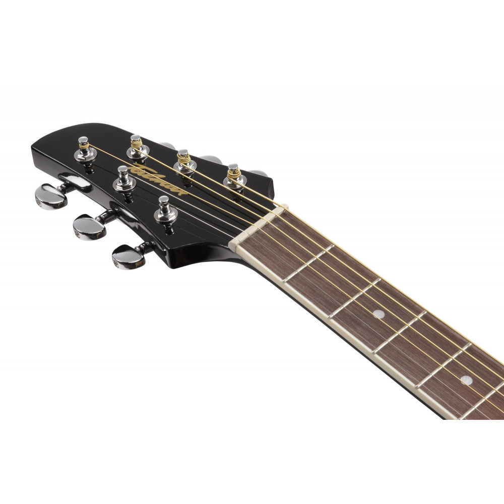 Ibanez TCY10LE-BK Talman Series Double Cutaway Acoustic Guitar w/Preamp 6 String Lefty - black
