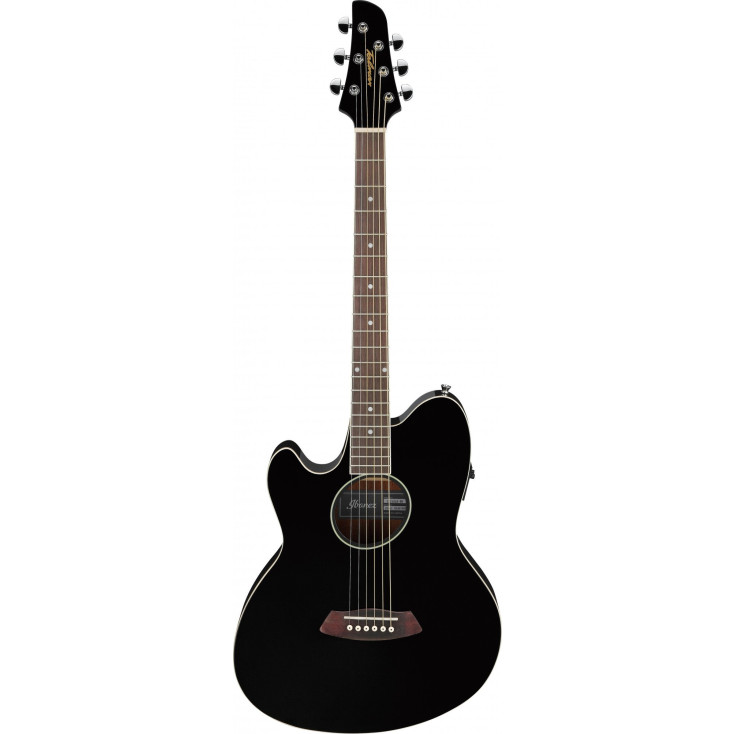 Ibanez TCY10LE-BK Talman Series Double Cutaway Acoustic Guitar w/Preamp 6 String Lefty - black