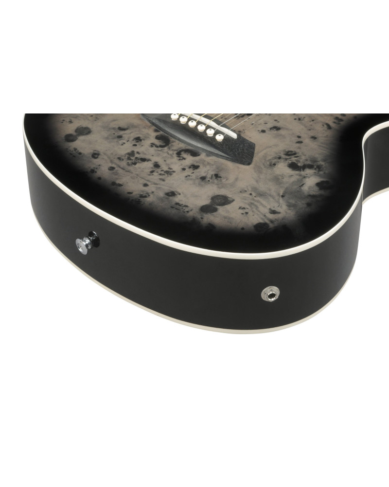 Ibanez TCY10PA-BKB Talman Acoustic Guitar 6-String - Transparent Brown Black Burst High Gloss