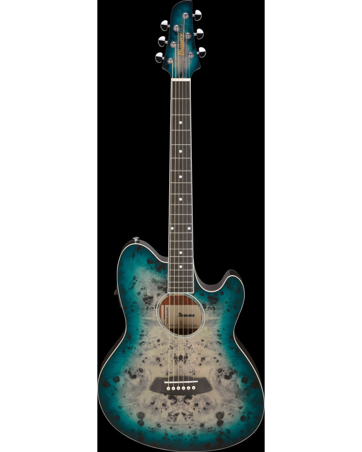 Ibanez TCY10PA-CBS Talman Acoustic Guitar 6-String - Cosmic Blue Starburst High Gloss