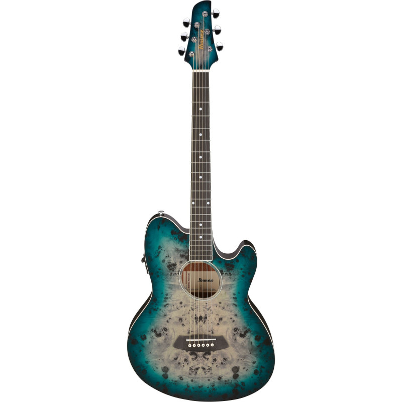 Ibanez TCY10PA-CBS Talman Acoustic Guitar 6-String - Cosmic Blue Starburst High Gloss