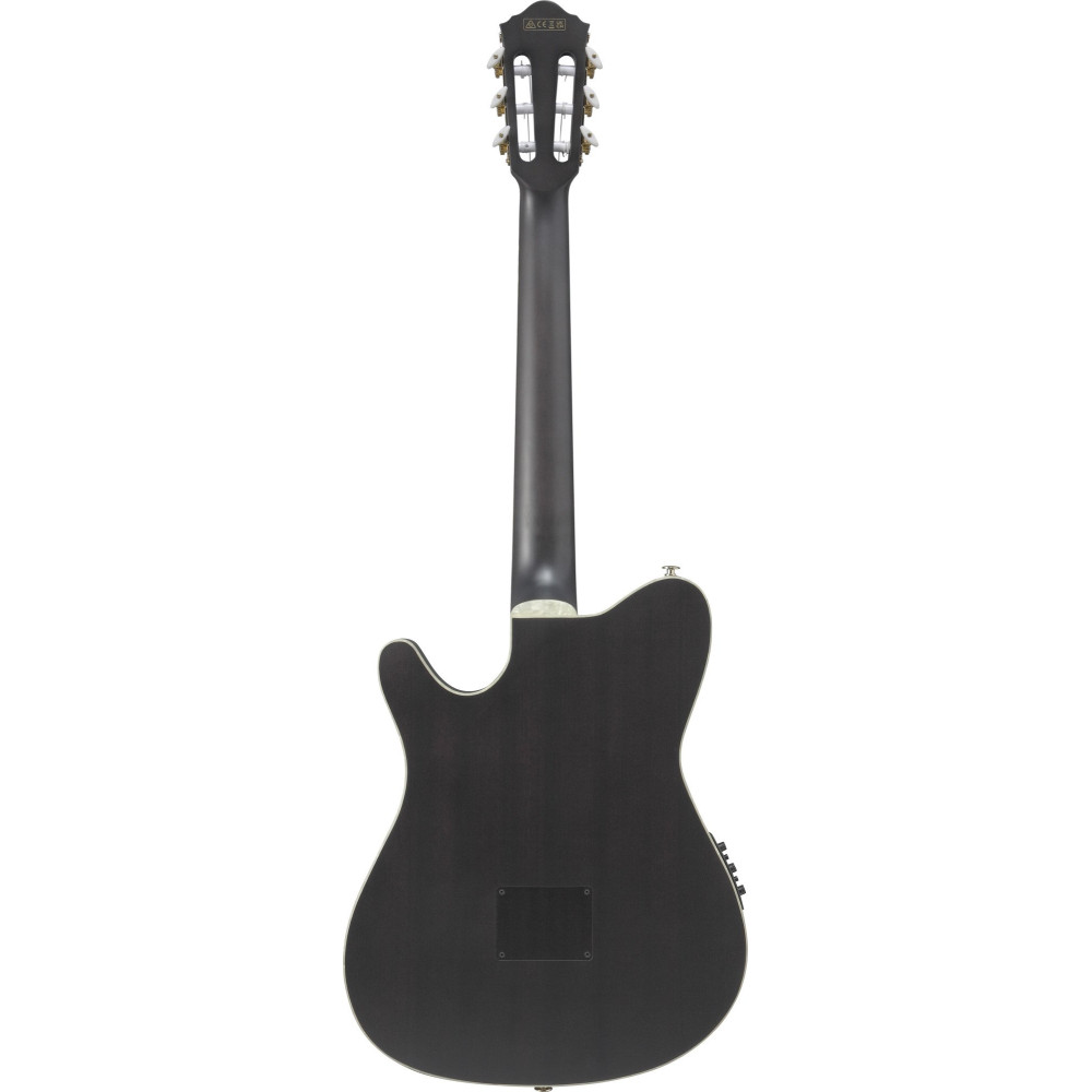 Ibanez TOD10N-TKF Tim Henson Signature Nylon String Guitar 6-String - Transparent Black Flat