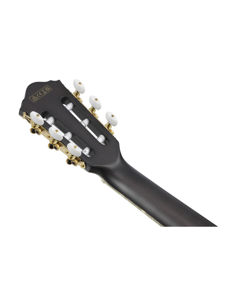 Ibanez TOD10N-TKF Tim Henson Signature Nylon String Guitar 6-String - Transparent Black Flat