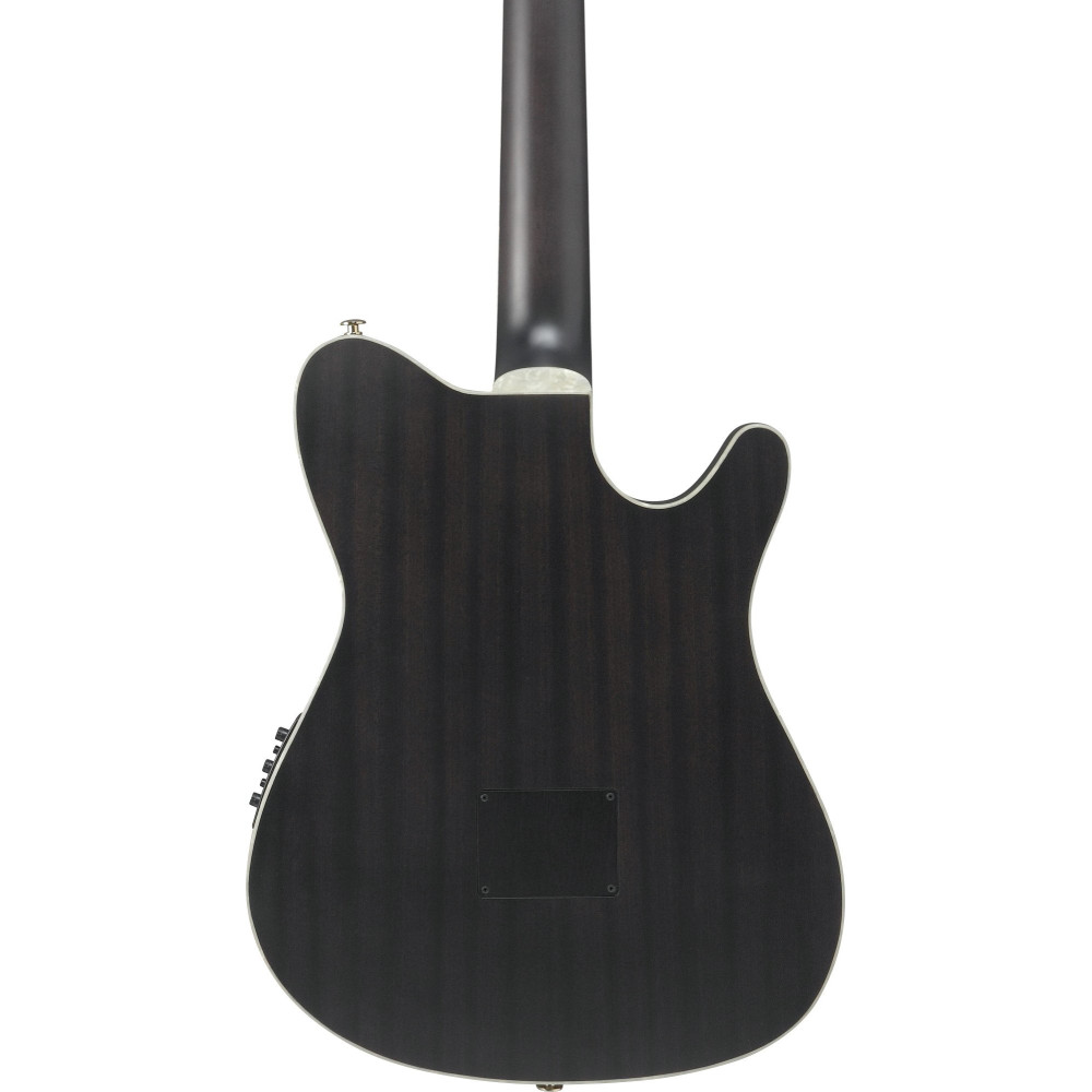Ibanez TOD10NL-TKF Tim Henson Signature Nylon String Guitar 6-String Lefty - Transparent Black Flat
