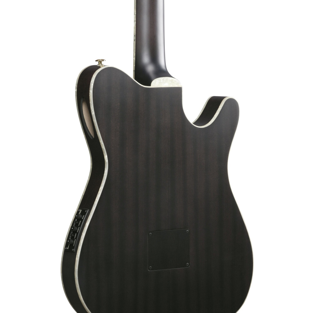 Ibanez TOD10NL-TKF Tim Henson Signature Nylon String Guitar 6-String Lefty - Transparent Black Flat