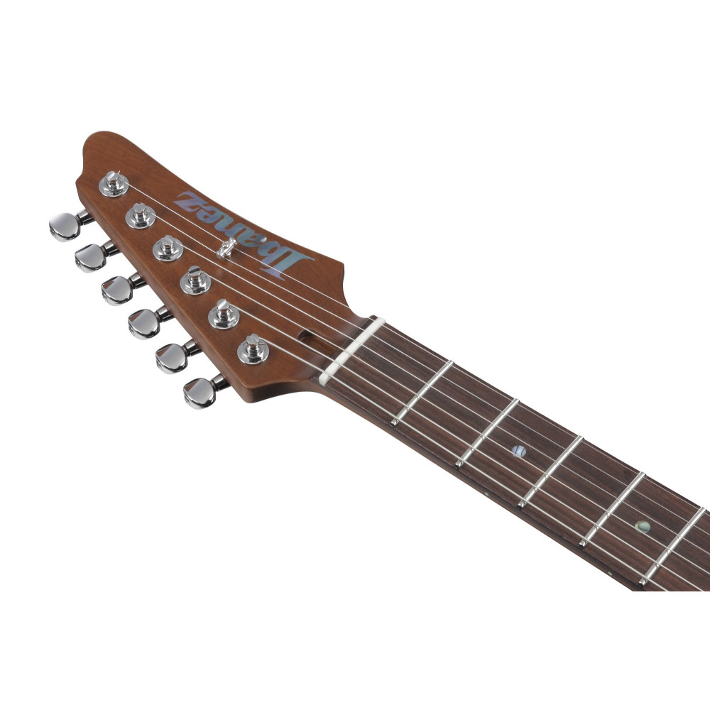 Ibanez TQM2-CUF Tom Quayle Signature Electric Guitar 6-String - Charcoal Black Burst Flat