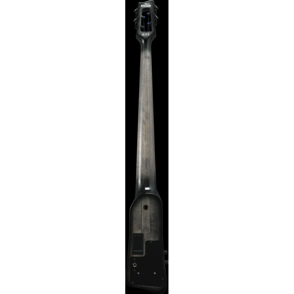 Ibanez UB804-BUL Bass Workshop Upright Bass 4-String - Black Ice Burst Low Gloss + Gig Bag & TAMA Roadpro Stand