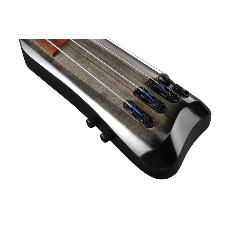 Ibanez UB804-BUL Bass Workshop Upright Bass 4-String - Black Ice Burst Low Gloss + Gig Bag & TAMA Roadpro Stand