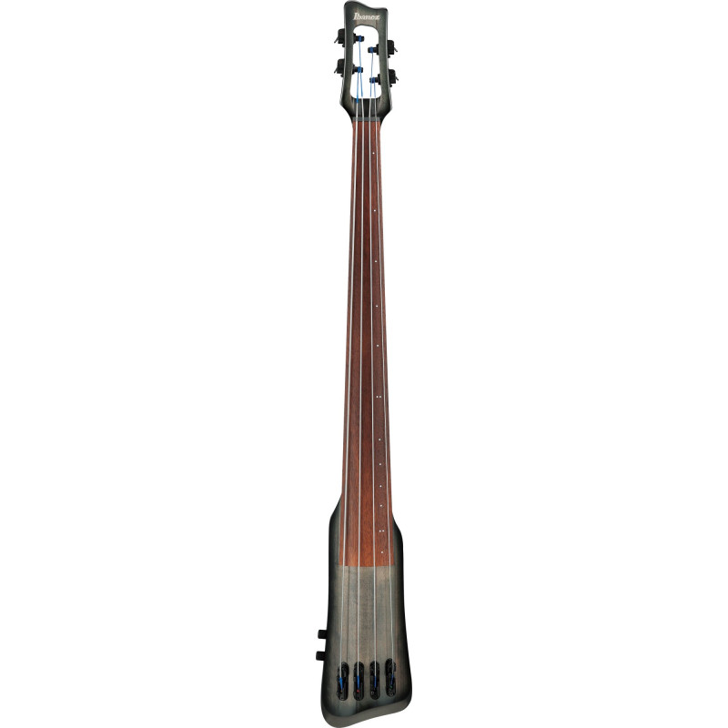 Ibanez UB804-BUL Bass Workshop Upright Bass 4-String - Black Ice Burst Low Gloss + Gig Bag & TAMA Roadpro Stand