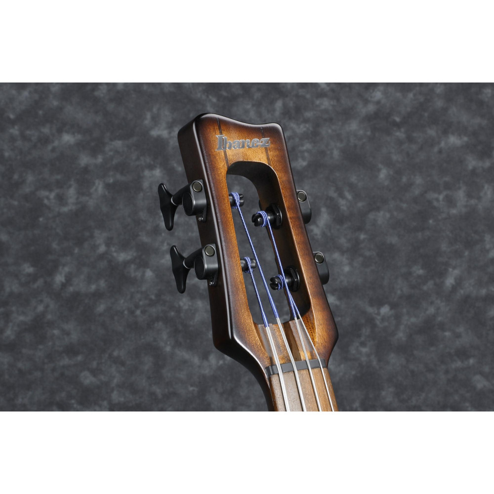 Ibanez UB804-MOB Bass Workshop Upright Bass 4-String - Mahagony Oil Burst + Gig Bag & Roadpro Stand