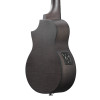 Ibanez UEW12E-BIF UEW Concert Ukulele 4-String - Black Ice Flat
