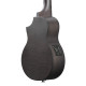 Ibanez UEW12E-BIF UEW Concert Ukulele 4-String - Black Ice Flat