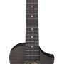 Ibanez UEW12E-BIF UEW Concert Ukulele 4-String - Black Ice Flat