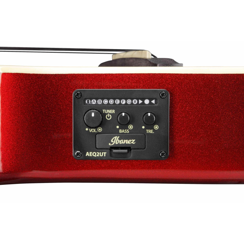 Ibanez 1B-UICT10-CA Iceman Ukulele Candy Apple