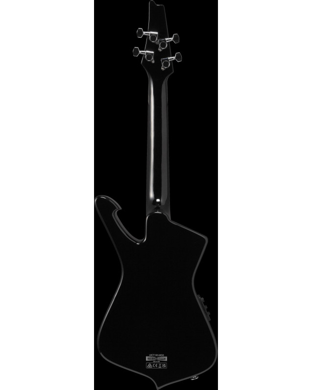 Ibanez UICT100-MGS Iceman Tenor Ukulele 4-String - Metallic Gray Sunburst + Gig Bag