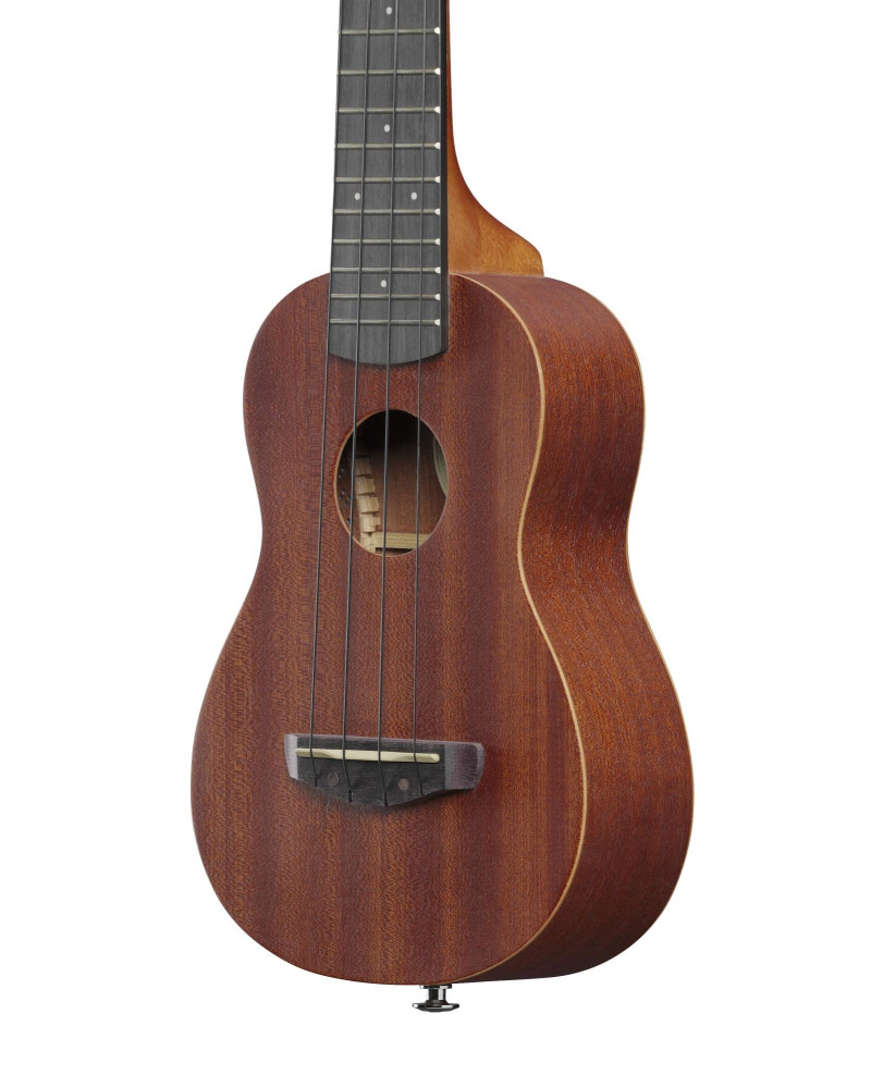 Ibanez UKS100-OPN Soprano Ukulele 4-String - Open Pore Natural + Gig Bag