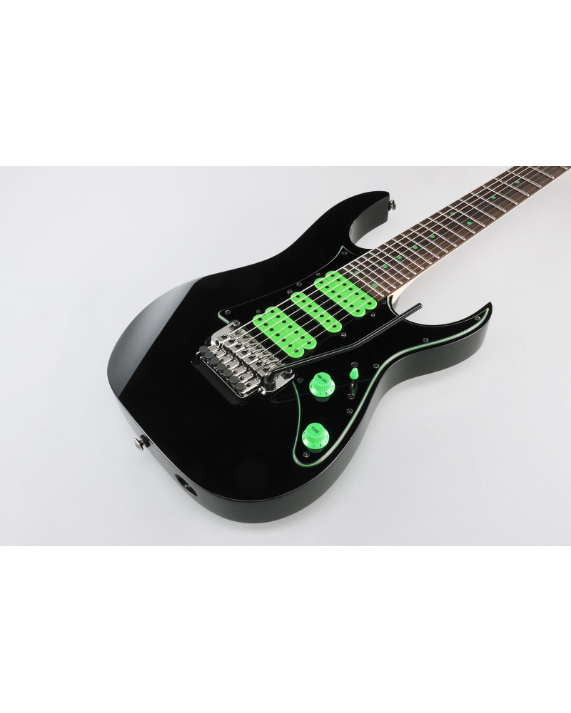 Ibanez UV70P-BK Steve Vai Signature E-Guitar 7 String - Black + Bag