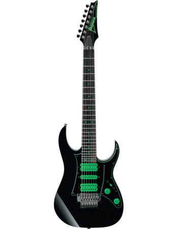 Ibanez UV70P-BK Steve Vai Signature E-Guitar 7 String - Black + Bag