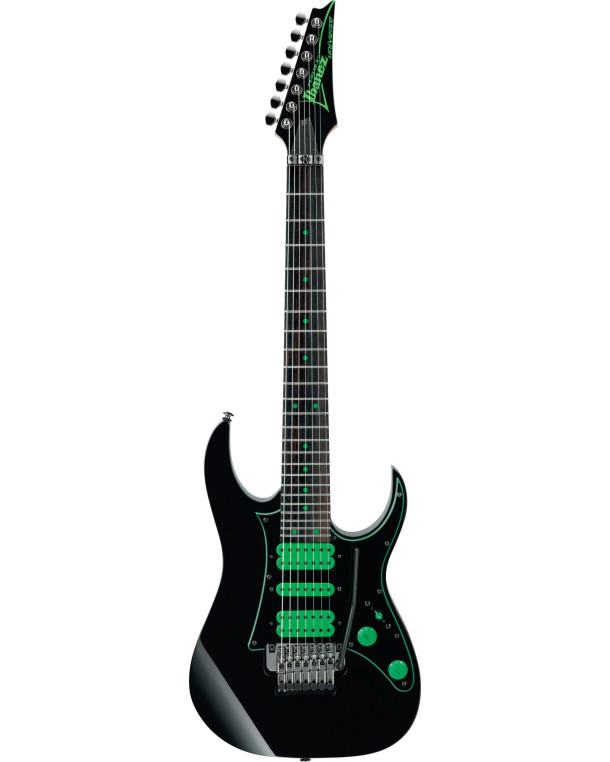 Ibanez UV70P-BK Steve Vai Signature E-Guitar 7 String - Black + Bag