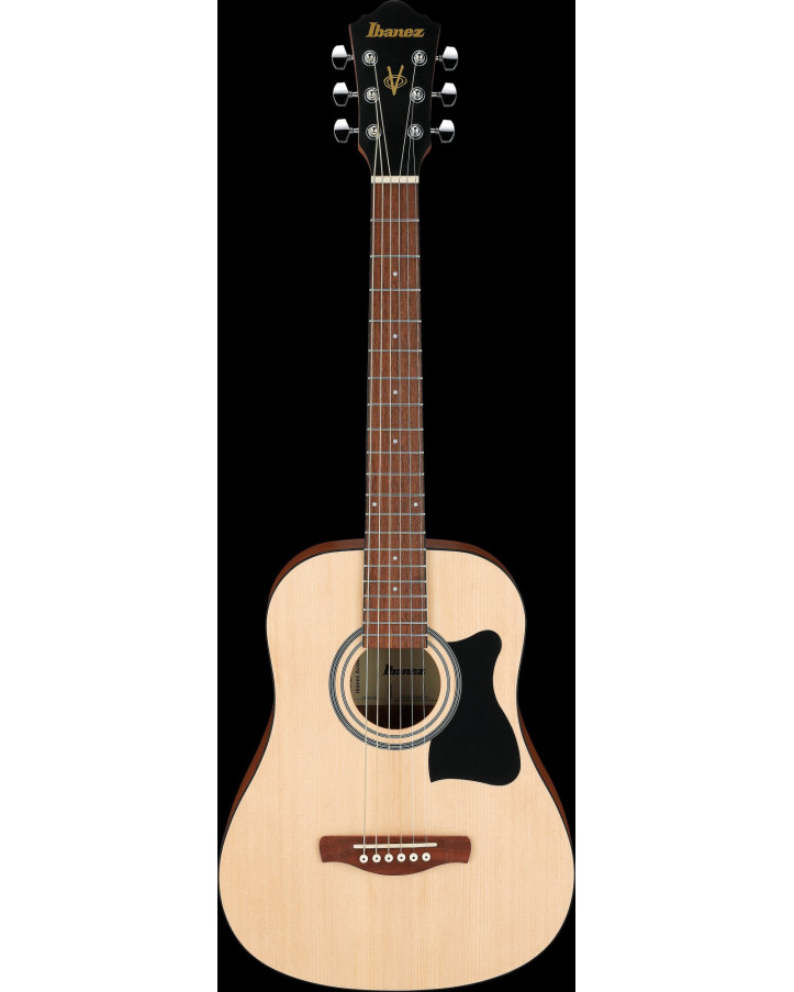 Ibanez V30NJP-OPN Jam Pack Acoustic Guitar 6-String 3/4 - Open Pore Natural + Gig Bag & Accessories