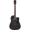 Ibanez V44CE-WK V Acoustic Guitar 6-String - Weathered Black Open Pore