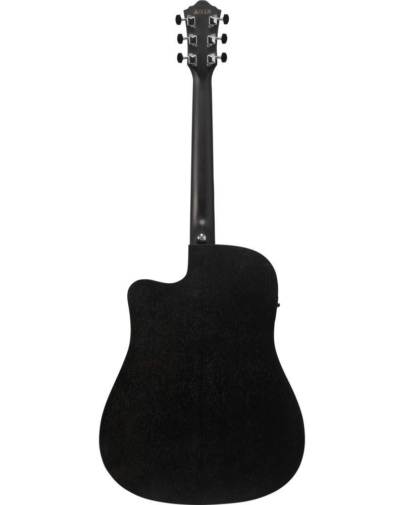 Ibanez V44CE-WK V Acoustic Guitar 6-String - Weathered Black Open Pore