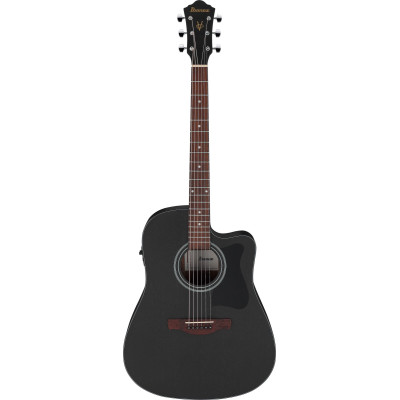 Ibanez V44CE-WK V Acoustic Guitar 6-String - Weathered Black Open Pore