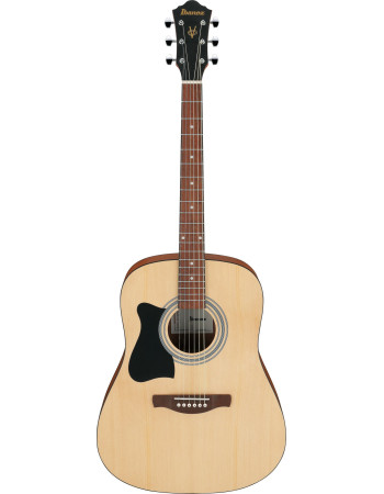 Ibanez V50LNJP-OPN Jampack Acoustic Guitar Set 6-String Lefty - Open Pore Natural + Gig Bag, Strap, Tuner & Picks