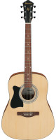 Ibanez V50LNJP-OPN Jampack Acoustic Guitar Set 6-String Lefty - Open Pore Natural + Gig Bag, Strap, Tuner & Picks