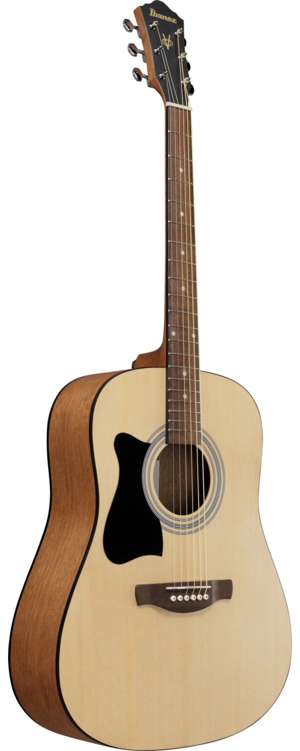 Ibanez V50LNJP-OPN Jampack Acoustic Guitar Set 6-String Lefty - Open Pore Natural + Gig Bag, Strap, Tuner & Picks
