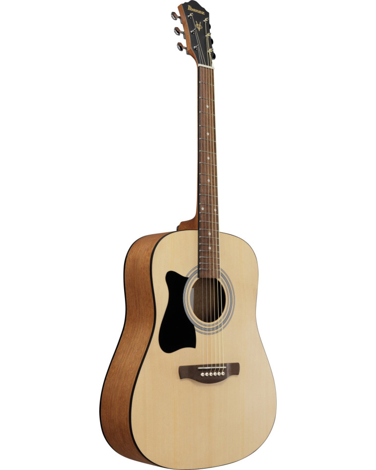 Ibanez V50LNJP-OPN Jampack Acoustic Guitar Set 6-String Lefty - Open Pore Natural + Gig Bag, Strap, Tuner & Picks