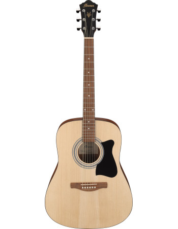 Ibanez V50NJP-OPN Jampack Acoustic Guitar Set 6-String - Open Pore Natural + Gig Bag, Strap, Tuner & Picks