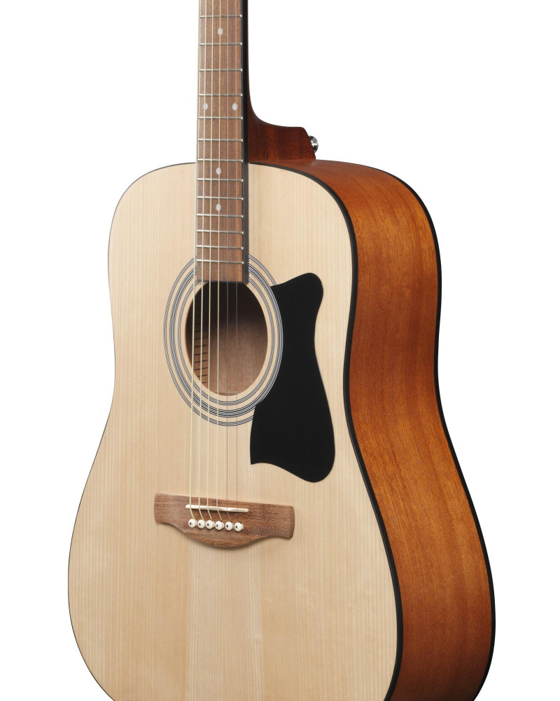 Ibanez V50NJP-OPN Jampack Acoustic Guitar Set 6-String - Open Pore Natural + Gig Bag, Strap, Tuner & Picks