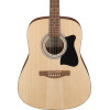Ibanez V50NJP-OPN Jampack Acoustic Guitar Set 6-String - Open Pore Natural + Gig Bag, Strap, Tuner & Picks