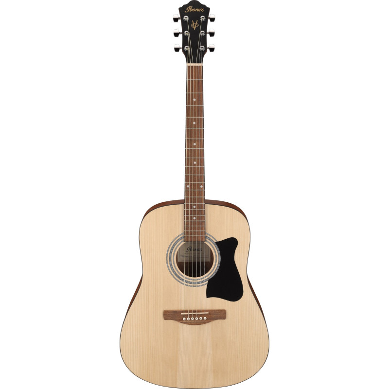 Ibanez V50NJP-OPN Jampack Acoustic Guitar Set 6-String - Open Pore Natural + Gig Bag, Strap, Tuner & Picks