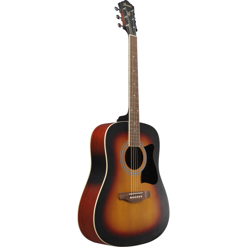 Ibanez V50NJP-OVS Jampack Acoustic Guitar Set 6-String - Open Pore Vintage Sunburst + Gig Bag, Strap, Tuner & Picks
