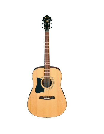 Ibanez V50NLJP-NT Jampack Acoustic Guitar Set 6-String Lefty - Natural + Gig Bag, Strap, Tuner & Picks