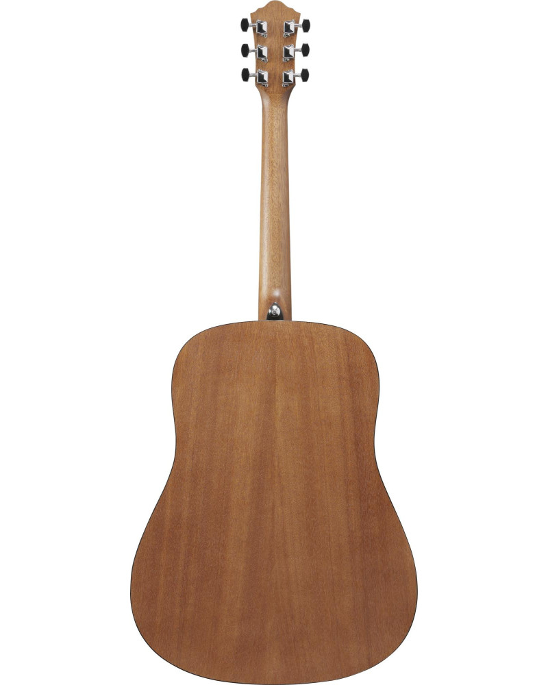 Ibanez V54NJP-OPN Jampack Acoustic Guitar Set 6-String - Open Pore Natural + Gig Bag, Strap, Tuner & Picks