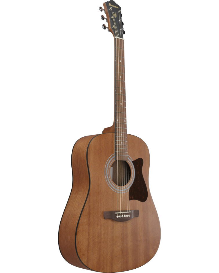 Ibanez V54NJP-OPN Jampack Acoustic Guitar Set 6-String - Open Pore Natural + Gig Bag, Strap, Tuner & Picks