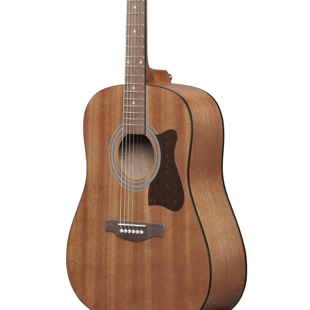 Ibanez V54NJP-OPN Jampack Acoustic Guitar Set 6-String - Open Pore Natural + Gig Bag, Strap, Tuner & Picks