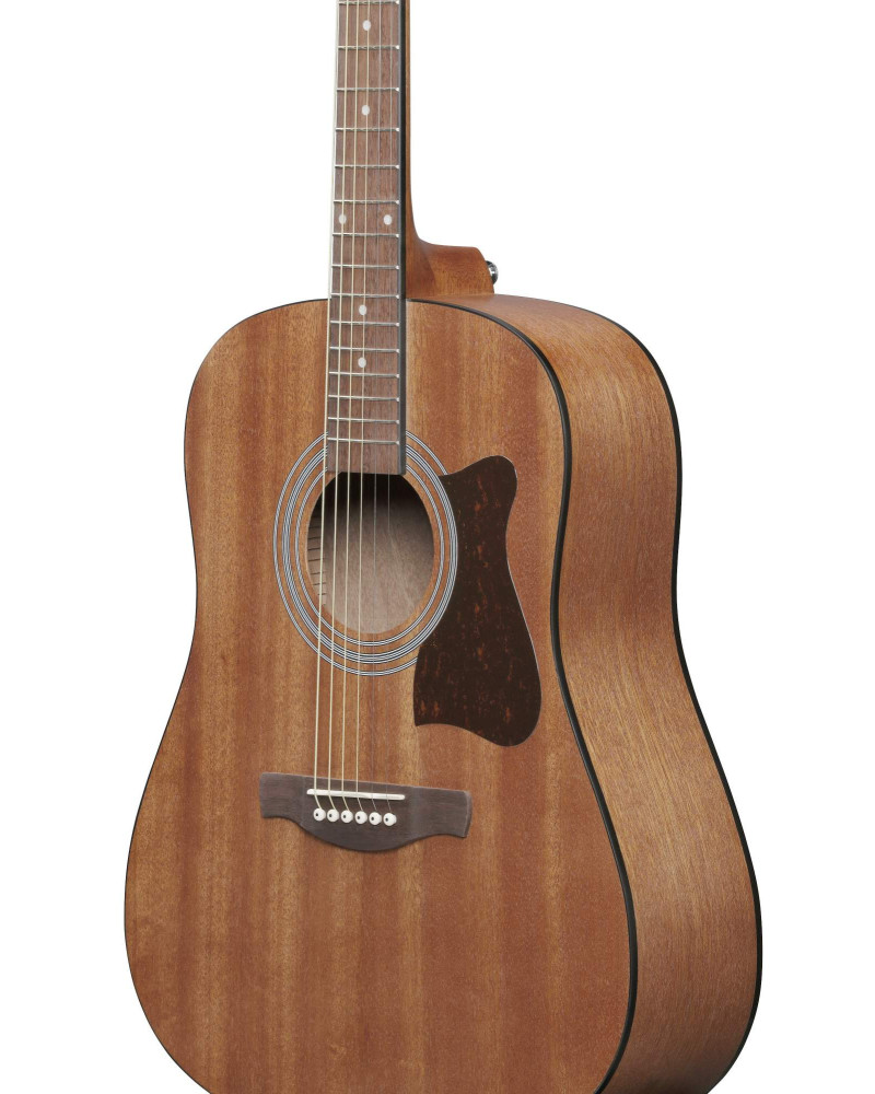 Ibanez V54NJP-OPN Jampack Acoustic Guitar Set 6-String - Open Pore Natural + Gig Bag, Strap, Tuner & Picks