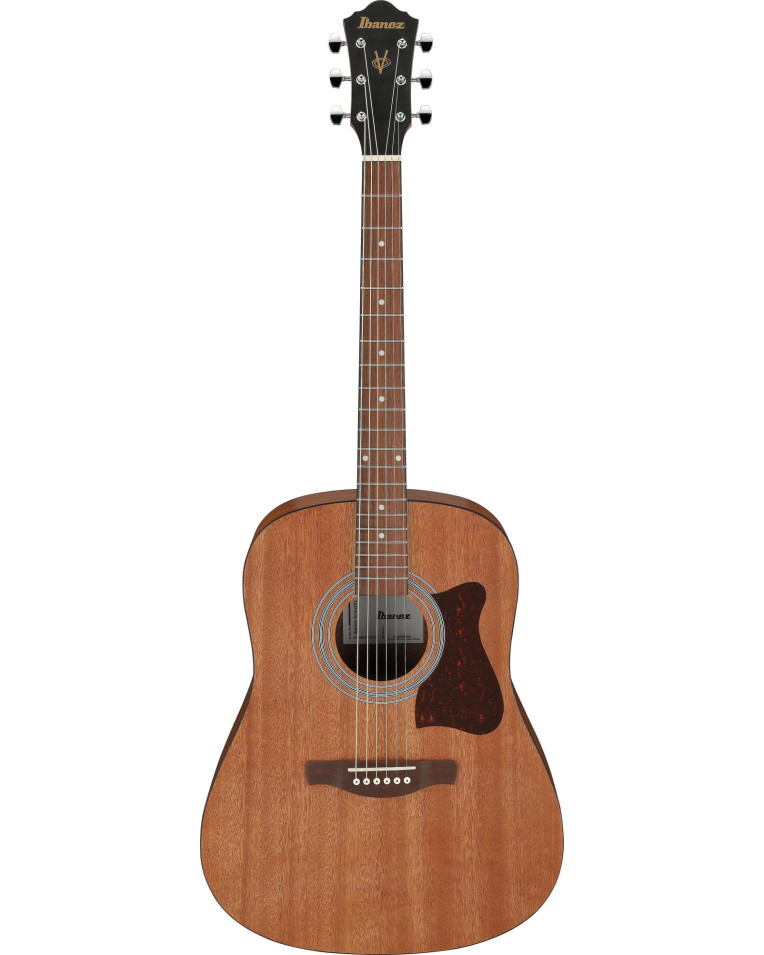 Ibanez V54NJP-OPN Jampack Acoustic Guitar Set 6-String - Open Pore Natural + Gig Bag, Strap, Tuner & Picks