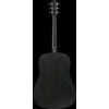 Ibanez V54NJP-WK Jampack Acoustic Guitar Set 6-String - Weathered Black Open Pore + Gig Bag, Strap, Tuner & Picks